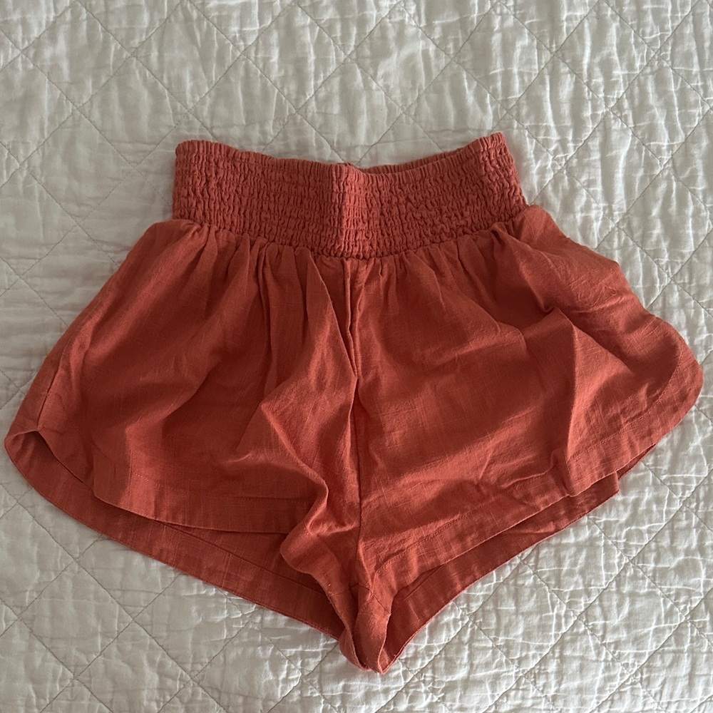 Free People Rust Orange Set with Lace Trim - Picture 7 of 9